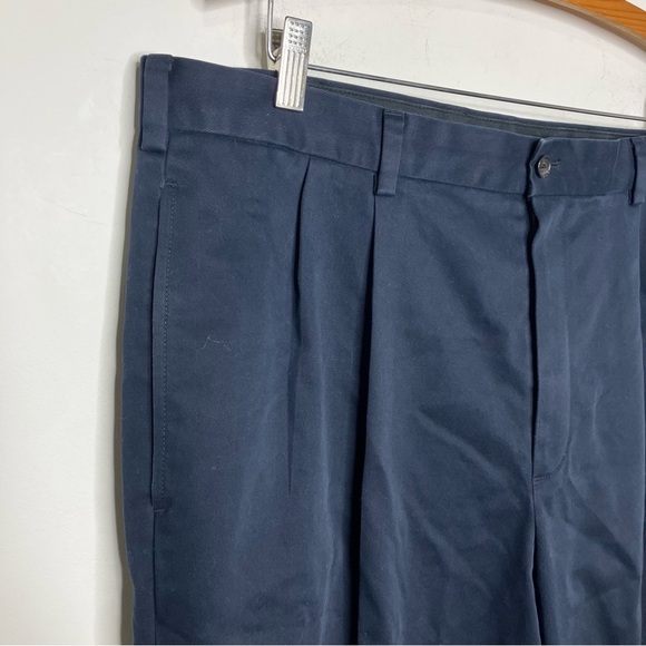 Brooks Brothers ‘346’ advantage chino Elliot navy blue men’s size 40 x 32 cotton - Picture 3 of 8